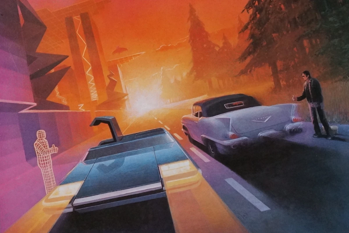 The cover art for Neil Young's Album: Trans. I chose it cause of the name and nothing else.